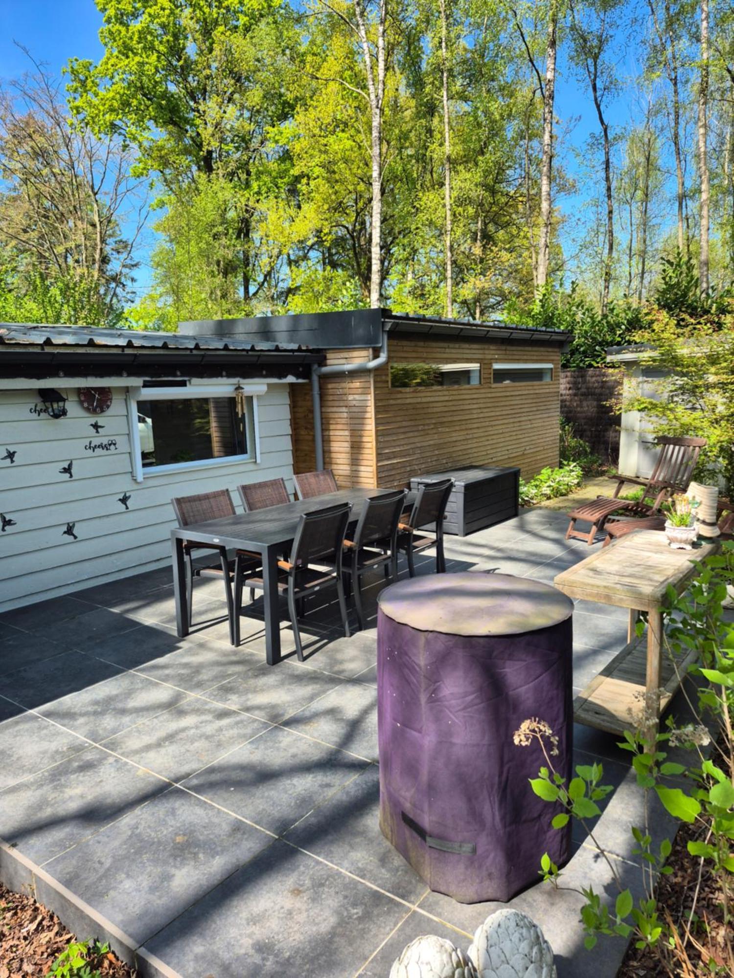 Chalet In Ursel Aalter Buitenkant foto